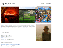 Tablet Screenshot of ingridkwilliams.com